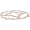 Ekena Millwork 66 56W x 66 56H x 14T Large Laird Decorative Fretwork Wood Ceiling Panels, Red Oak CELW67X67X0250LRDRO - alternate 8